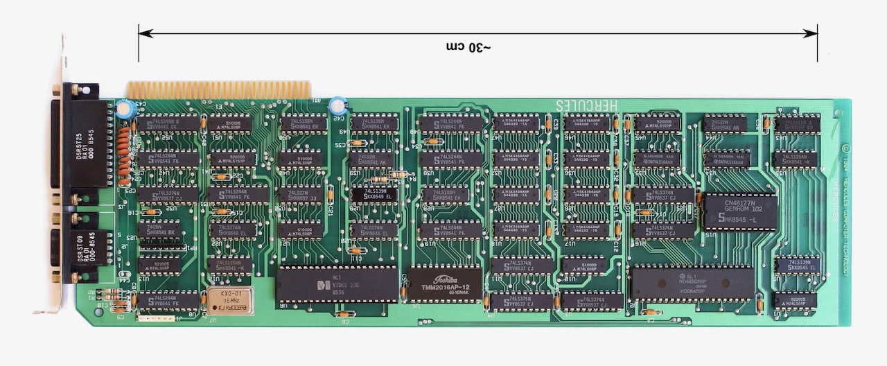 Hercules Graphics Card with ROM